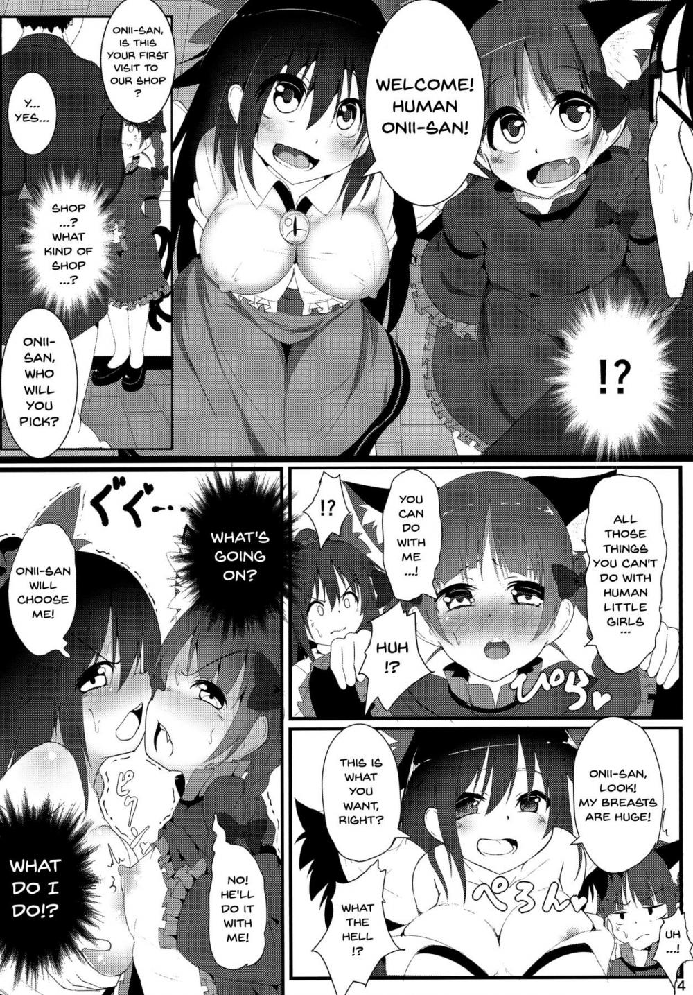 Hentai Manga Comic-Tempted By Catgirls-Read-3